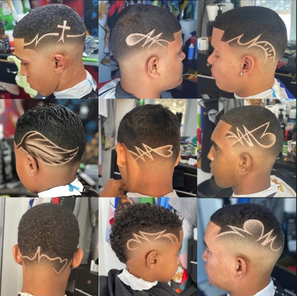 Men's fade haircut in Conyers, GA